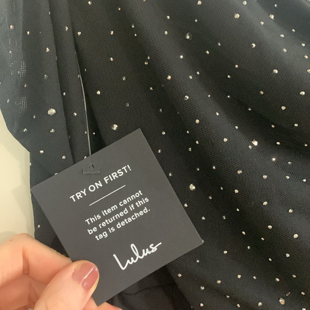 Lulus Rhinestone Bodysuit - Picture 4 of 9